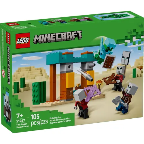 LEGO Minecraft 21267 The Illager Desert Patrol 105 Pcs's photo #1